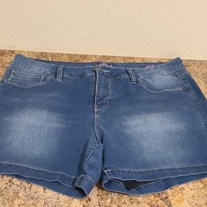 Royalty For Me Classic Blue Jean Shorts